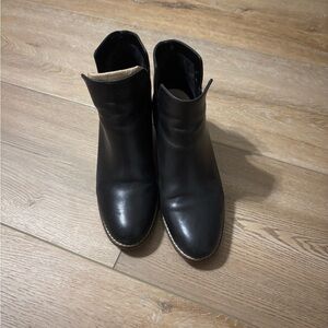 Cole Haan Black Ankle Booties